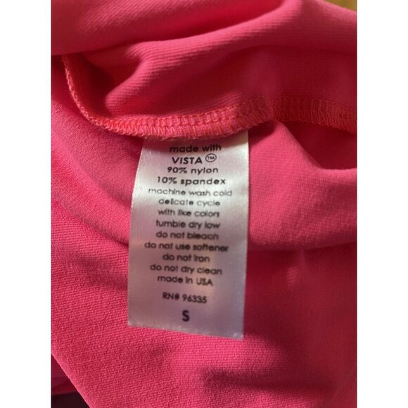 NWT Susana Monaco Halter Keyhole Maxi Dress shocking pink small - Picture 7 of 9